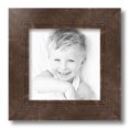 thumbnail image 2 of ArtToFrames 9" x 9" Real Reclaimed Brown Barnwood Picture Frame, 9x9 inch Brown Wood Poster Frame (WOM-4816), 5 Pack, 2 of 8