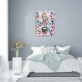 thumbnail image 6 of Abstract Banksy Coffee Kitchen Wall Art Graffiti Coffee Pictures Wall Decor Dining Room Canvas Painting Modern Artwork Home Decoration for Kitchen Cafe Coffee Bar Framed 12"x16", 6 of 6