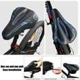 thumbnail image 4 of Bicycle Seat Cushion, Extra Thick Super Soft Silicone Cushion, Enlarged and Widened for Comfortable Riding, Universal Fit for Mountain Bikes and Road Bikes, Essential Bike Accessory, 12*8in, 4 of 9