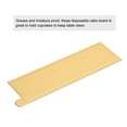 thumbnail image 4 of Uxcell 200pcs Mini Cake Boards, Mousse Cake Cardboards Rectangle for Cupcake Base(Gold), 4 of 5