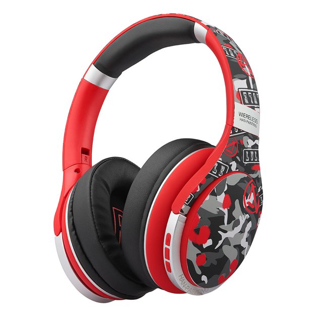 Tholdsy Auriculares inalámbricos compatibles con Bluetooth 5,0, auriculares para escuchar música, auriculares con graves para tabletas, con Cables de audio/vídeo