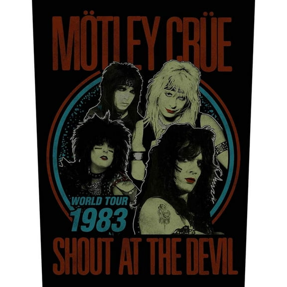 Motley Crue - Shout at the Devil Back Patch