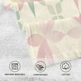 thumbnail image 5 of Yayeee 100% Cotton Hand Towels for Bathroom 16" x 28" Soft Absorbent Kitchen Towel, Light Pink Geometric, 5 of 7