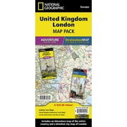 National Geographic Adventure Map: United Kingdom, London [Map Pack Bundle] (Other)