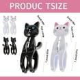 thumbnail image 3 of XKHAZA Beach Towel Clips, Cat Shaped Jumbo Towel Clips Clothes Pins Blanket Holders for Chairs Cruise Patio Pool Accessories, 3 of 7