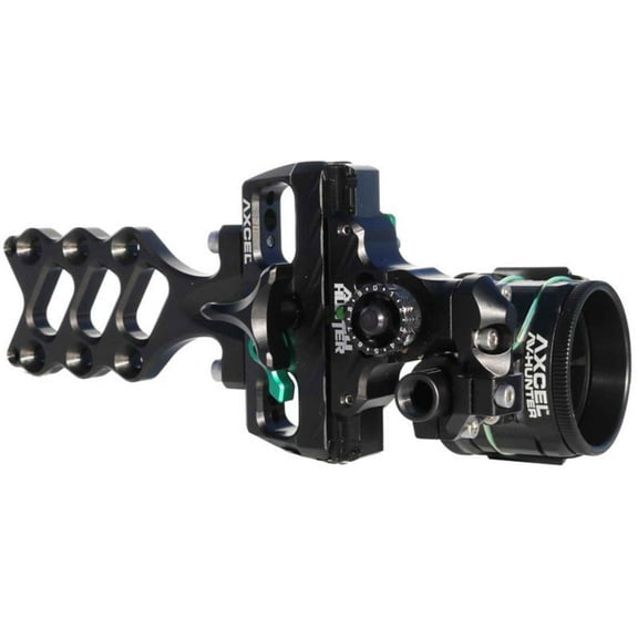 Axcel Accuhunter Plus Sight, 1 Pin, Green, .019