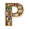 thumbnail image 1 of Home Decoration Bookcase Hanging A To Z Letter Shaped Bookshelf Pendant Acrylic Ornament Xmas Decor Bookcase Hanging A To Z Letter Shaped Bookshelf Pendant Acrylic Ornament Xmas Decor, 1 of 8