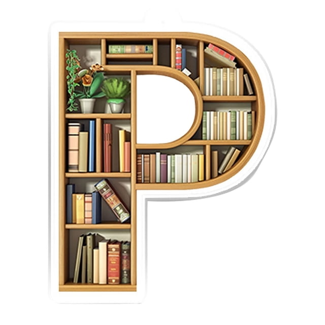Home Decoration Bookcase Hanging A To Z Letter Shaped Bookshelf Pendant Acrylic Ornament Xmas Decor Bookcase Hanging A To Z Letter Shaped Bookshelf Pendant Acrylic Ornament Xmas Decor