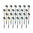 thumbnail image 2 of BLITZWILL Solar Lights Outdoor, 24Pack LED Waterproof Pathway Lights for Garden, Landscape, Path, Yard, Patio, RGB, 2 of 10