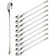 thumbnail image 1 of CHAO 10 cucharas para café con leche Cucharas largas 19,5 cm Cucharas para helado Cucharas para postre Café Helado Cóctel Yogur Cucharas para revolver de acero inoxidable, 1 of 5