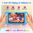 thumbnail image 4 of FITIFUN Kids Tablet 7 inch Tablets for Kid,4GB RAM 32GB ROM 1TB Expanded,Quad-Core,HD IPS Display, Wifi, Parental Control, Dual Camera,Blue, 4 of 8