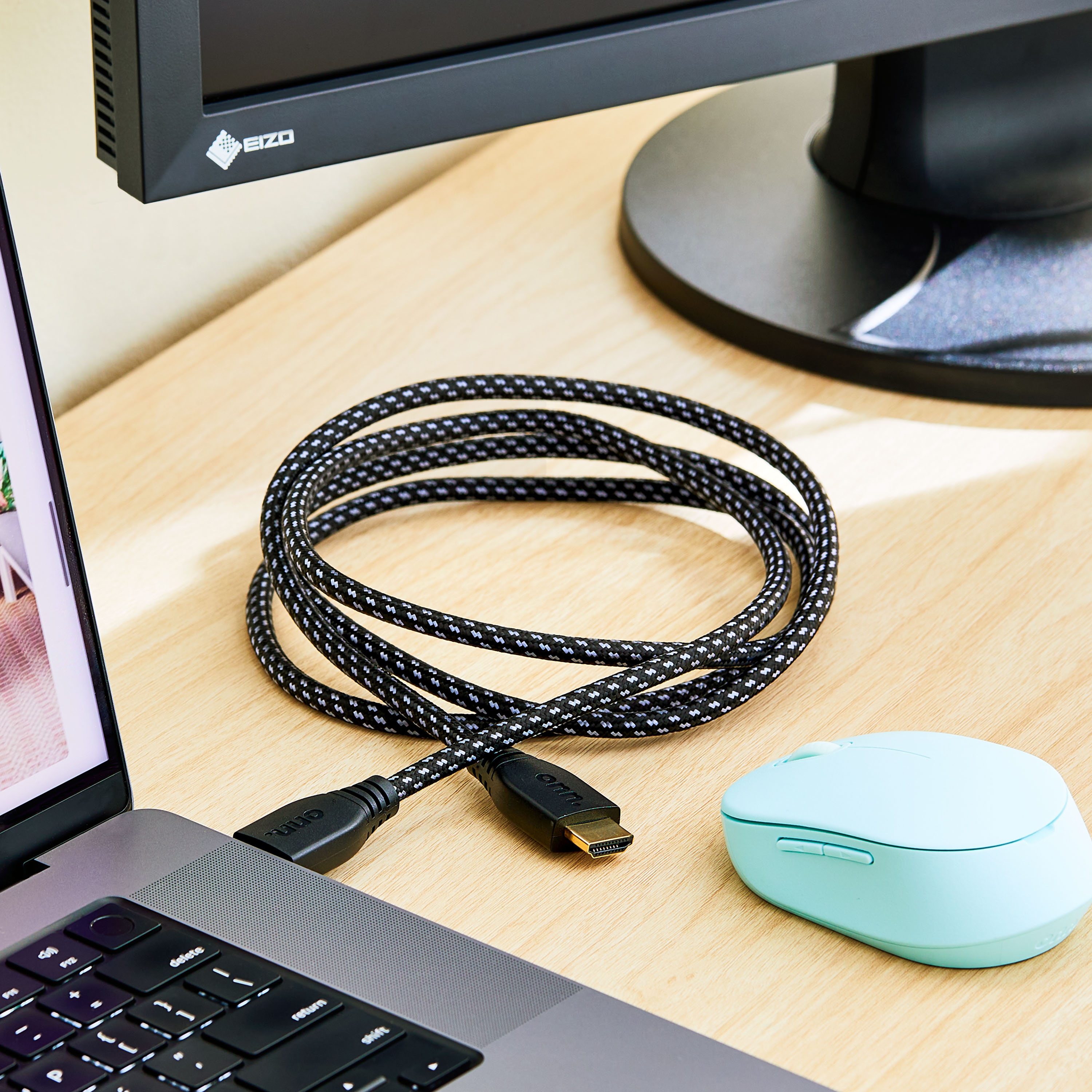 onn HDMI 2.1 Ultra High-Speed Cable, 6 ft photo 8