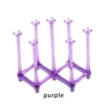 thumbnail image 3 of Xingzhi Water Cup Drying Rack Solid Color Replacement Anti-rust Universal Coffee House Storage Holder Organizer Stand Accessories Purple, 3 of 6