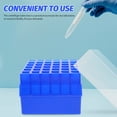 thumbnail image 4 of Miangastore Test Tubes Box Testing Tubes Holder Sampling Tubes Box Centrifuge Tube Case Centrifuge Tube Case(36 Holes), 4 of 8