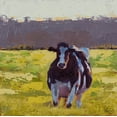 thumbnail image 2 of Green, Jenny 15x15 Gold Ornate Wood Framed with Double Matting Museum Art Print Titled - Fat Cow in the Field, 2 of 4