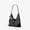 Black, variant on Gothic Ribbon Chain Polyester Backpack with USB Charging Port