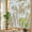 Brown, variant on Palm Tree Window Privacy Film, Tropical Plant Coastal Summer Brown Stained Glass Rainbow Film Decorative Window Clings, Static Cling Sun Blocking Stickers 29.5" x 118"