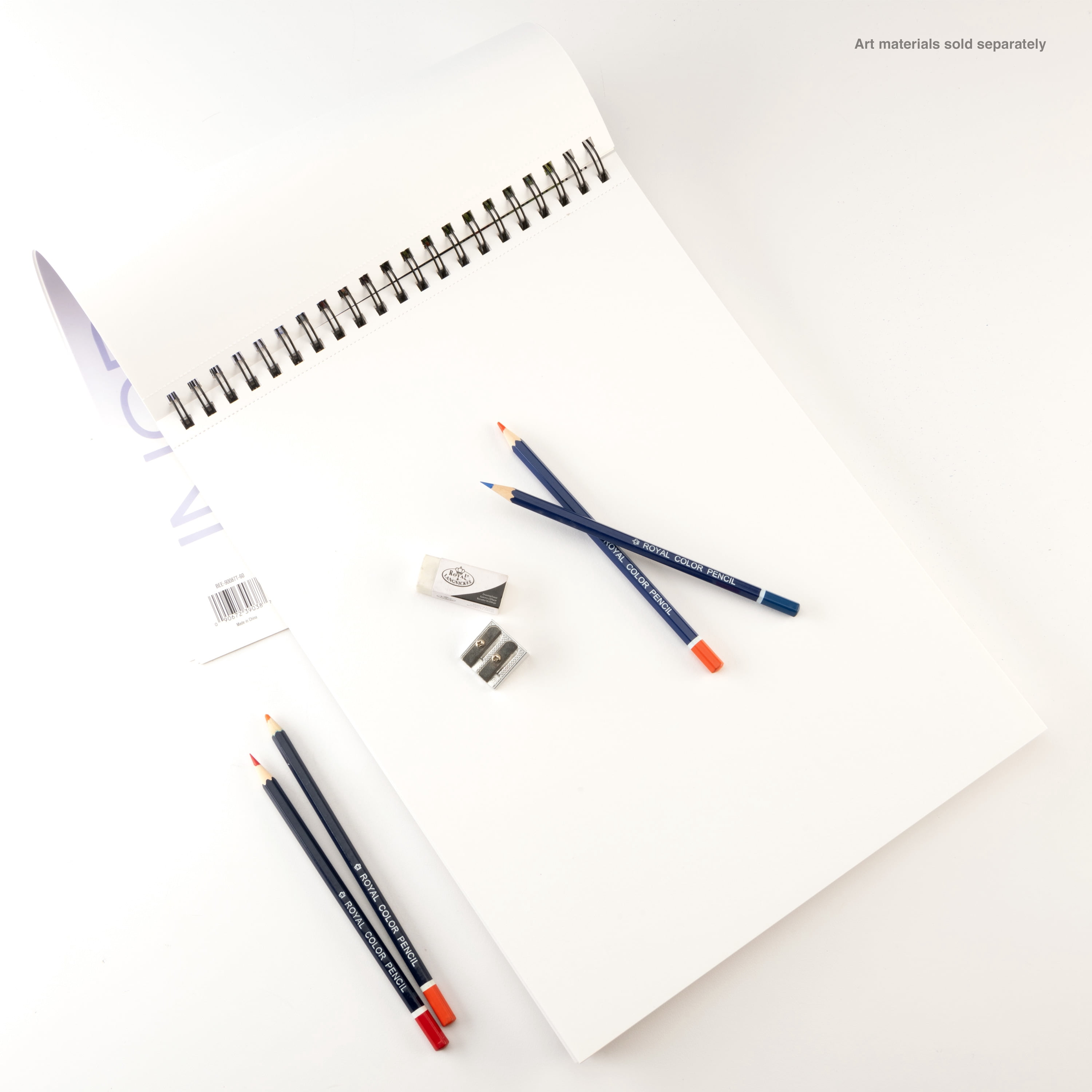 Bee Paper - Bee Inspired 11"x14" Drawing Paper Pad, 60 Sheets, Top Wire, 98lb. 160GSM
