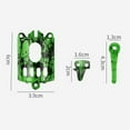 thumbnail image 4 of Piezas de cortadora de cabello Colcomx Modificadas por Bricolaje 3pcs Set Verde, 4 of 4