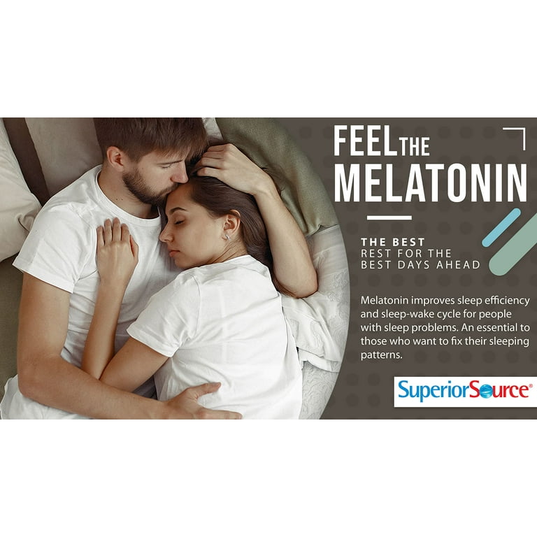  Superior Source Sleep & Immune, Melatonin 5 mg, Zinc 5 mg, VIT.  C 30 mg, D3 1,000 IU, Elderberry Extract 50 mg, Quick Dissolve MicroLingual  Tablets, 90 Ct, Sleep & Immune