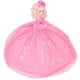 thumbnail image 5 of Cubierta de malla plegable para alimentos con forma de muñeca, de 3 capas, para exteriores, fiestas, picnics y barbacoas, color rosa, 5 of 7