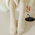 thumbnail image 4 of 3 Pairs Winter Thermal Socks, Women's Winter Fleece Socks, Thickened Warm Tube Autumn and Winter Super Thick Stockings, 4 of 14