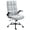 Gray, variant on BUPPLEE Executive Office Chair Velvet Ergonomic Style, Swivel Flip-Up Arms