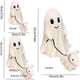 thumbnail image 2 of Estatua de perro fantasma que camina - Estatua de perro fantasma de Halloween 2024, Figura de perro fantasma que camina espeluznante, Decoración de interiores, Perro fantasma que camina fantasma, Deco, 2 of 7