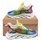thumbnail image 1 of Zapatillas de tenis con estampado de labios sexys y homosexualidad para mujer, para otoño e invierno, con absorción de impactos, ligeras, con cordones y transpirables., 1 of 6