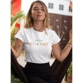 thumbnail image 2 of Be The Change! Women T-Shirt, Female Large, 2 of 4