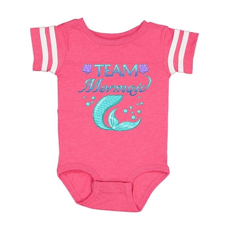 

Inktastic Team Mermaid Gift Baby Boy or Baby Girl Bodysuit