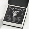 thumbnail image 3 of To My Fiancee Every Dream Forever Necklace w Message Card, 3 of 20