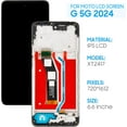 Screen Replacement for Motorola Moto G 5G 2024 XT2417 XT24171 XT2417D