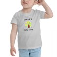 thumbnail image 3 of Uncle's Little Caddy Funny Toddler T Shirts for Boys Girls (Gray, 4T), 3 of 5