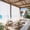 White, variant on Outdoor Curtains Waterproof Voile Mesh Screen Curtains Privacy Drapes Bug Netting Light Filtering Rod Pocket Panels for Patio Porch Balcony Pergola Terrace Garden Home Outdoor Decor