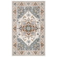 thumbnail image 2 of Safavieh Heritage York Oriental Wool Area Rug, Ivory/Light Blue, 5' x 8', 2 of 11