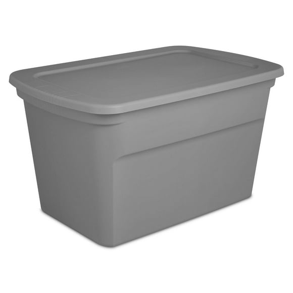 Sterilite 114 L Tote - Grey, 114L, Grey