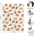thumbnail image 4 of Football and Cheer Goods Pattern Blanket,Comfortable Soft Lamb Wool Throw Blanket,All Season,Warm Lightweight Blankets for Sofa Bed Couch Living Room Chair,30"x40", 4 of 4