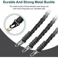 thumbnail image 2 of Lsupdaol 3 Pieces Heavy Duty Paracord Lanyard for ID Badges Key Hook Wrist Strap Badge Keychain Necklace Outdoor, Camera, 2 of 14