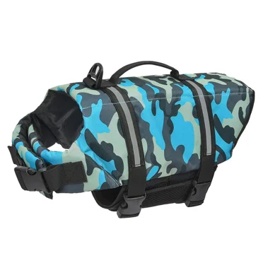 Arcticwind Dog Life Jacket - High Buoyancy Pet Swim Vest for Swimming, Boating & Water Safety, Reflective Strips for Night Visibility, Durable Dog Floatation Device for Training, Pink bone-XL