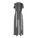 thumbnail image 4 of Vestido Corto de Verano de la Moda de las Mujeres Impreso de Manga Corta Cuello Redondo Tobillo de Longitud Vestido Casual, 4 of 5