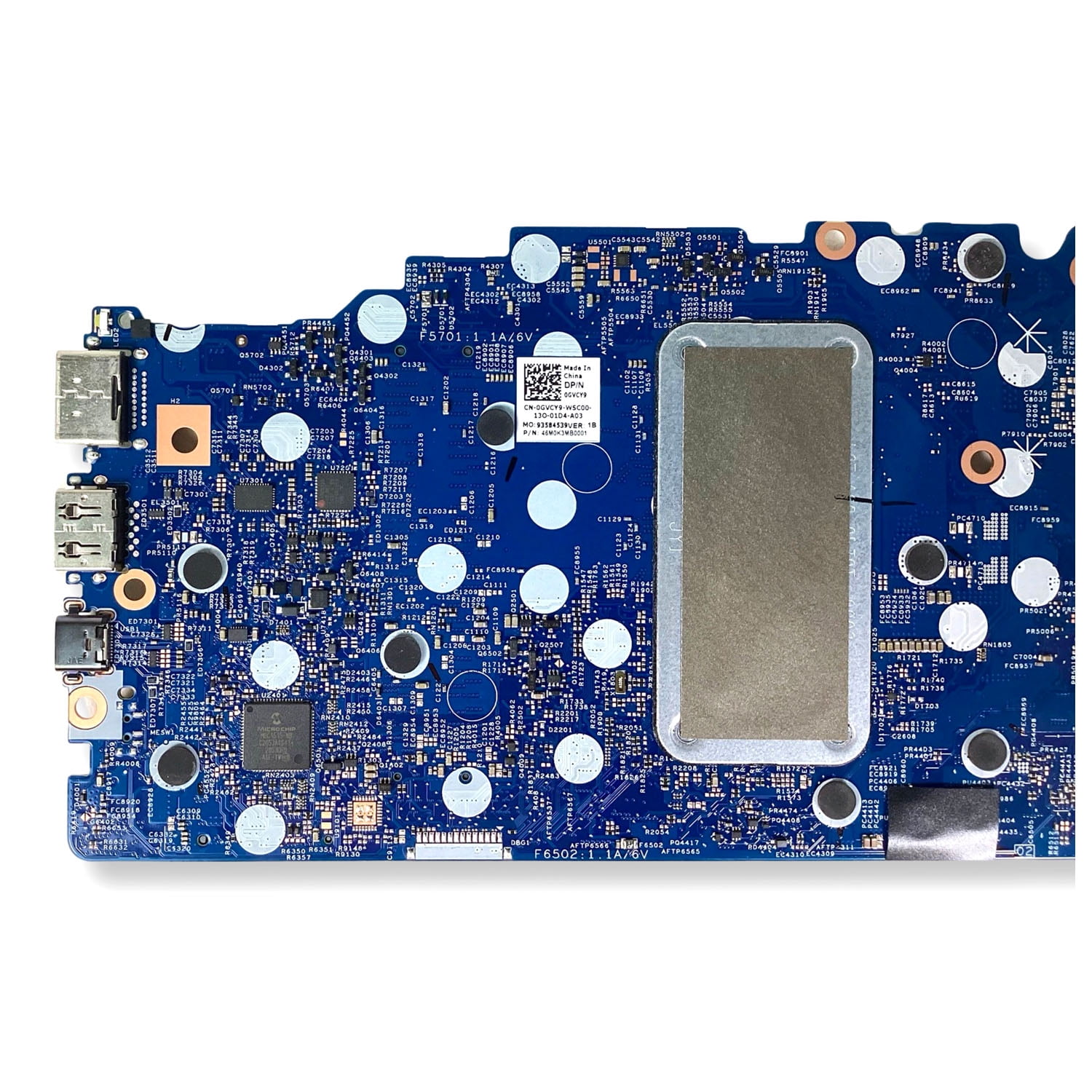 Dell OEM Inspiron 7500 2-in-1 Silver Motherboard Core i5 1.0GHz Quad-Core GVCY9 (New)