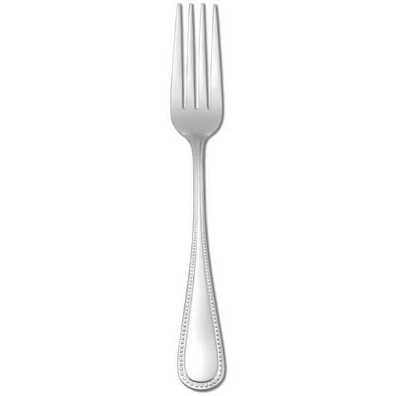 Oneida T163FDIF Pearl Stainless Steel European Size Table Fork  Silver