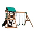 thumbnail image 1 of Backyard Discovery Ensemble de Balançoire en Bois Buckley Hill, 1 of 5