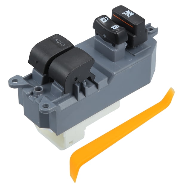 Interruptor de ventanilla eléctrica principal del lado del conductor delantero izquierdo compatible con Toyota Yaris II Hatchback 2005-2012