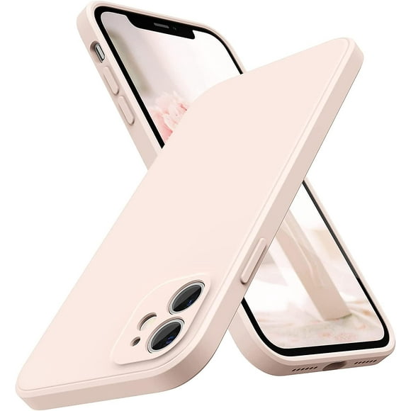 Case Compatible With Iphone 11 Case Silicone, Iphone 11 Case 6.1 Inch, Flat Edge Silicone Mobile Phone Case For Iphone 11 6.1 Inch Silicone Slim Thin