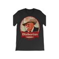 thumbnail image 1 of Nueva y elegante camiseta de estilo retro con estampado de diabetes para hombres, mujeres y parejas. Tejido suave y cómodo. Camiseta negra de manga corta., 1 of 6