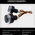 thumbnail image 3 of Motorcycle Handlebar Turn Signal Lights High Brightness Waterproof LED Indicators for Safe Riding and Stylish Motorcycle Customization, 3 of 9