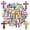2A-35pcs, variant on 35pcs Sparkling Cross Stickers Religious Holographic Stickers PVC Stickers for Luggage Guitar Car