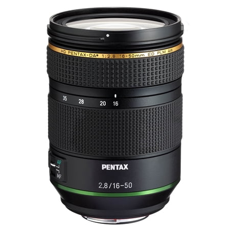 Pentax HD 16-50mm F2.8ED PLM AW Large-Aperture Standard Zoom Lens [High-Speed AF] [High-Performance HD Coating] [Dust-Proof/Weather-Resistant Construction] [Circular Diaphragm] (28030)